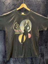 Camiseta Vintage Celine Dion Taking Chances World Tour 2008-09 - GG comprar usado  Enviando para Brazil