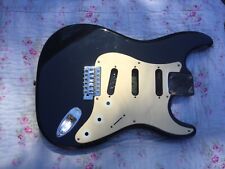 Fender 50th anniversary Squier Stratocaster body black, used for sale  Shipping to South Africa