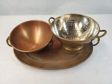 Copper kitchenware lot for sale  Salinas