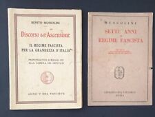 Mussolini lotto libri usato  Pescara