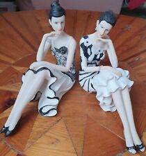 Elegant figurines pair for sale  CHIPPENHAM
