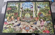 Used, Falcon de luxe 1000 piece jigsaw Butterfly Conservatory 100% complete for sale  Shipping to South Africa
