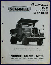 Scammell mountaineer 4x4 for sale  WEST MOLESEY