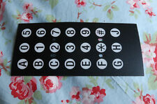 Key pad decal for sale  MELTON MOWBRAY