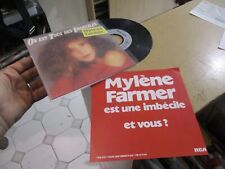 Mylene farmer 45t d'occasion  Paris XX