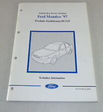 Manual de oficina serviço técnico treinamento introdução Ford Mondeo `97 comprar usado  Enviando para Brazil