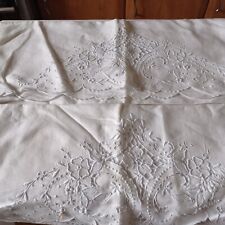 Pair vintage embroidered for sale  STOKE-ON-TRENT