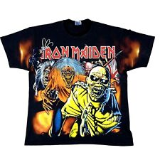 Camiseta Vintage 1995 Iron Maiden AOP Estampa Total Tamanho XL comprar usado  Enviando para Brazil