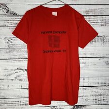 Camiseta pequeña vintage de ciencias de la computación de la Universidad de Harvard Compsci puntada única segunda mano  Embacar hacia Argentina