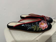 Pointed toe embroidered for sale  BRISTOL