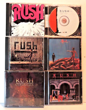 Usado, Lote de 6 CDs Rush; Rush, Hemispheres, Vapor Trails (sem capa), Chronicles, Bones +++ comprar usado  Enviando para Brazil