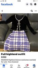 Highland dancing outfit for sale  FORT WILLIAM