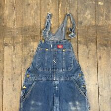 Dickies Dungarees Mens Denim Y2K Carpenter Workwear Overalls, Washed Blue, 34" for sale  Shipping to South Africa