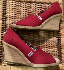 Toms red canvas for sale  Seattle