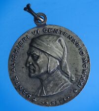 Dante alighieri medaglia usato  Firenze