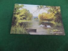 RIVER OUSE Cambridgeshire A backwater Art Langsdorff, used for sale  Shipping to South Africa