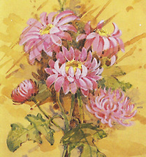 Chrysanthemums. book print for sale  COLNE