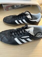 Adidas gazelle black for sale  LONDON