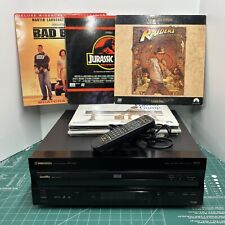 Reproductor LaserDisc LD Pioneer DVL-909 con control remoto + ¡7 discos láser! *LEER DESC* segunda mano  Embacar hacia Argentina