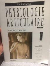 Physiologie articulaire tome d'occasion  Chaponost