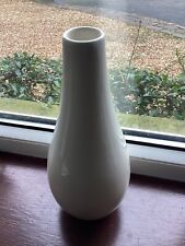 Vase white slim for sale  CLITHEROE