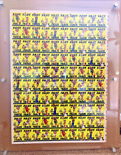 Factory uncut sheet for sale  Plainfield