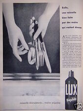 1961 advertising lux d'occasion  Expédié en Belgium