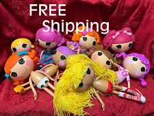 CLEARANCE* Lot of 8 ~~~ LALALOOPSY Full Size Dolls 12" (Plus Lil' Baby Doll) for sale  Shipping to South Africa