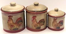 Vintage rooster canisters for sale  Oklahoma City