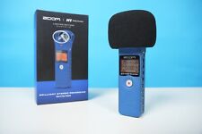 Práctica grabadora digital portátil Zoom H1 (azul) con filtro pop segunda mano  Embacar hacia Argentina