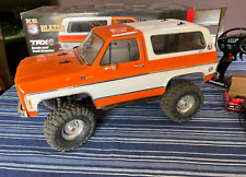 TRAXXAS CHEVY BLAZER 1:10 RC TRUCK CRAWLER TRX4 EXTRA BATTERIES LIGHTLY USED for sale  Shipping to South Africa