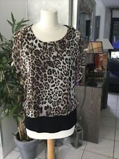 Top blouse leopard d'occasion  Andeville