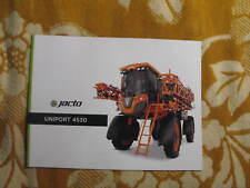Brochura pulverizadora Jacto Uniport 4530 prospekt   comprar usado  Enviando para Brazil