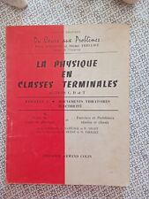 Physique classes terminales d'occasion  Saint-Jean-de-Luz
