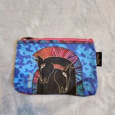Bolsa cosmética Laurel Burch cavalos zíper colorida equestre boho eclética comprar usado  Enviando para Brazil