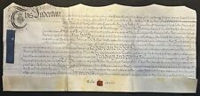 1741 indentured deed for sale  BEDFORD