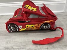 Mochila Disney CARS Pixar Lightning McQueen Rust-eze roja coche de carreras para niños segunda mano  Embacar hacia Argentina