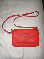 Bolsa tiracolo de couro vermelha Calvin Klein comprar usado  Enviando para Brazil