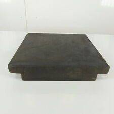Used, 18" x 18" Black Granite Inspection Surface Plate 3-1/2" Thick 2" Ledge for sale  Shipping to South Africa