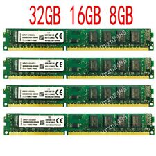 32GB 16GB 8GB DDR3 1600MHz PC3-12800 240Pin DIMM KVR SDRAM Kingston IT for sale  Shipping to South Africa