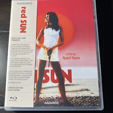 RED SUN (Blu-ray, 1970) Radiance Edição Limitada OOP Rudolf Thome comprar usado  Enviando para Brazil