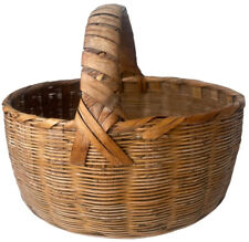 Vintage basket wicker for sale  Kingston