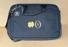 Bolsa para laptop OGIO Notre Dame futebol irlandês CFP estilo mensageiro náilon preta LEIA comprar usado  Enviando para Brazil