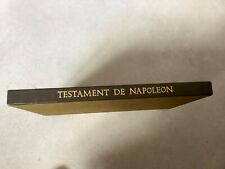 Testament napoléon club d'occasion  Eyguières