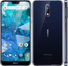 Nokia 7.1 TA-1095 32GB 5.8 Grade A 4G Midnight Dual Blue Unlocked 1Y Gwarancja Wielka Brytania na sprzedaż  Wysyłka do Poland