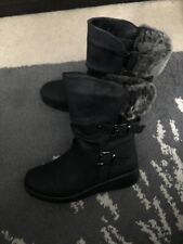 Black boots size for sale  FAREHAM