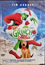 Dr. Seuss' How The Grinch Stole Christmas (DVD, 2004) Jim Carrey, Região 2,4 PAL, usado comprar usado  Enviando para Brazil