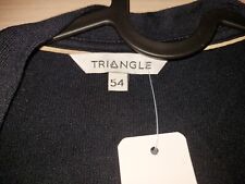 Strickjacke dunkelblau triange gebraucht kaufen  Zellingen