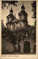 Kraków Kraków Polska Małopolska ~1920/30 Vintage Postcard Church Stary AK na sprzedaż  Wysyłka do Poland