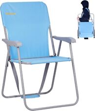 Folding Beach Chair - Lightweight and Portable - NEW (BLUE/GREY) for sale  Shipping to South Africa